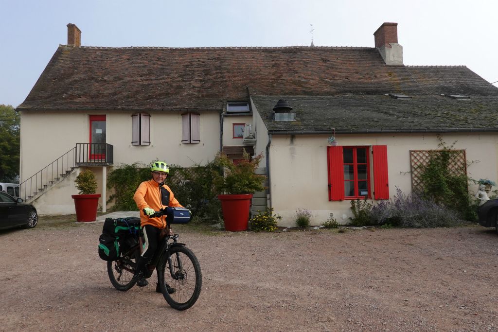 Etape à Le Gravier, hameau de La Guerche-sur-l'Aubois
